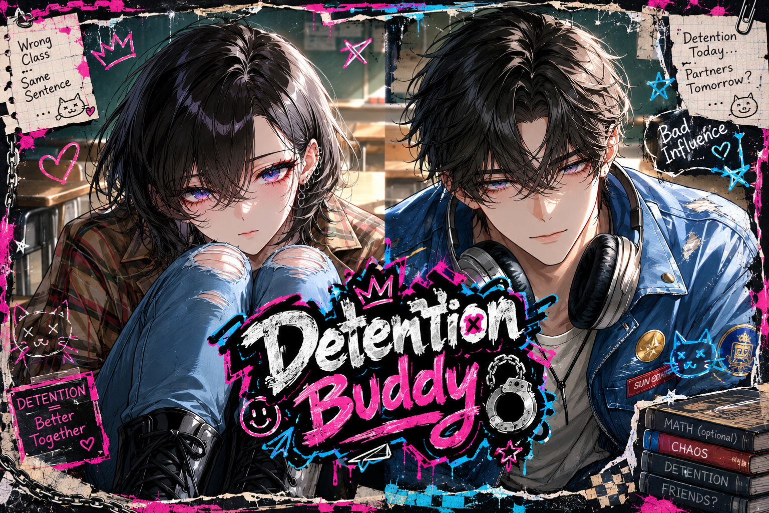 Cover art for Detention Buddy, a gothai scenario on AI Dungeon