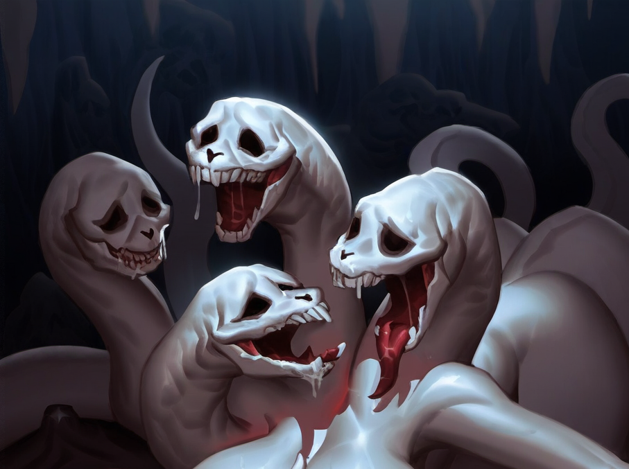 Cover art for Taming of False Hydra (T.O), a nsfw scenario on AI Dungeon