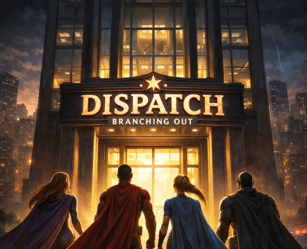 Cover art for DISPATCH! Branching out., a dispatch scenario on AI Dungeon