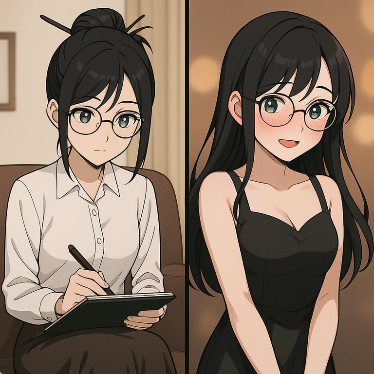 Cover art for No Couch Between Us, a trauma scenario on AI Dungeon