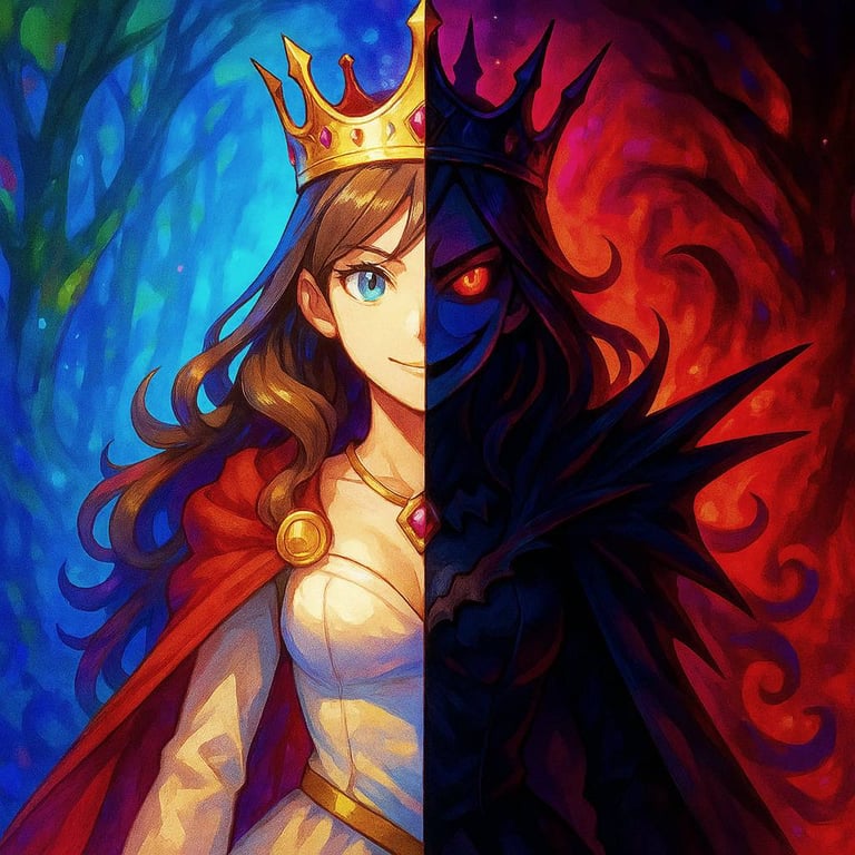 Cover art for 🎴 Ultimate King/Queen 👑 (Auto-Cards Version), a fantasy scenario on AI Dungeon