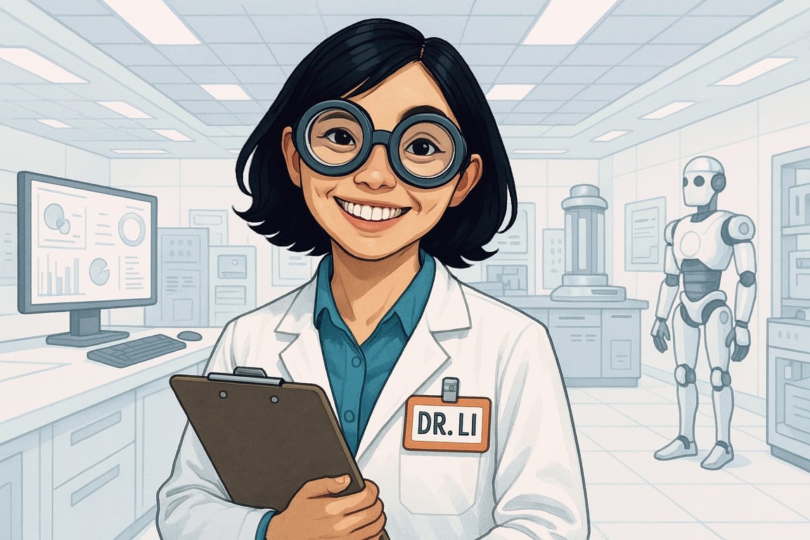 Cover art for Dr. Li's Experiments, an experiment scenario on AI Dungeon