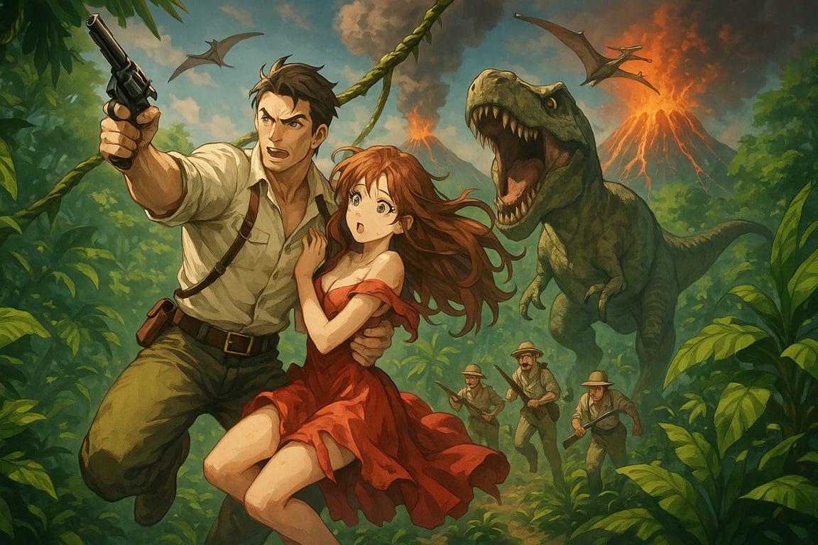 Cover art for Savage Empire Prophecy on AI Dungeon