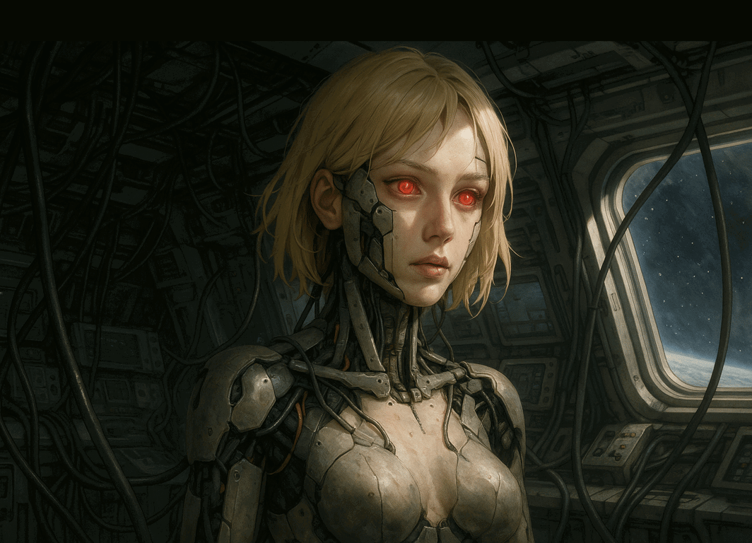 Cover art for God from the Machine, a haunted scenario on AI Dungeon