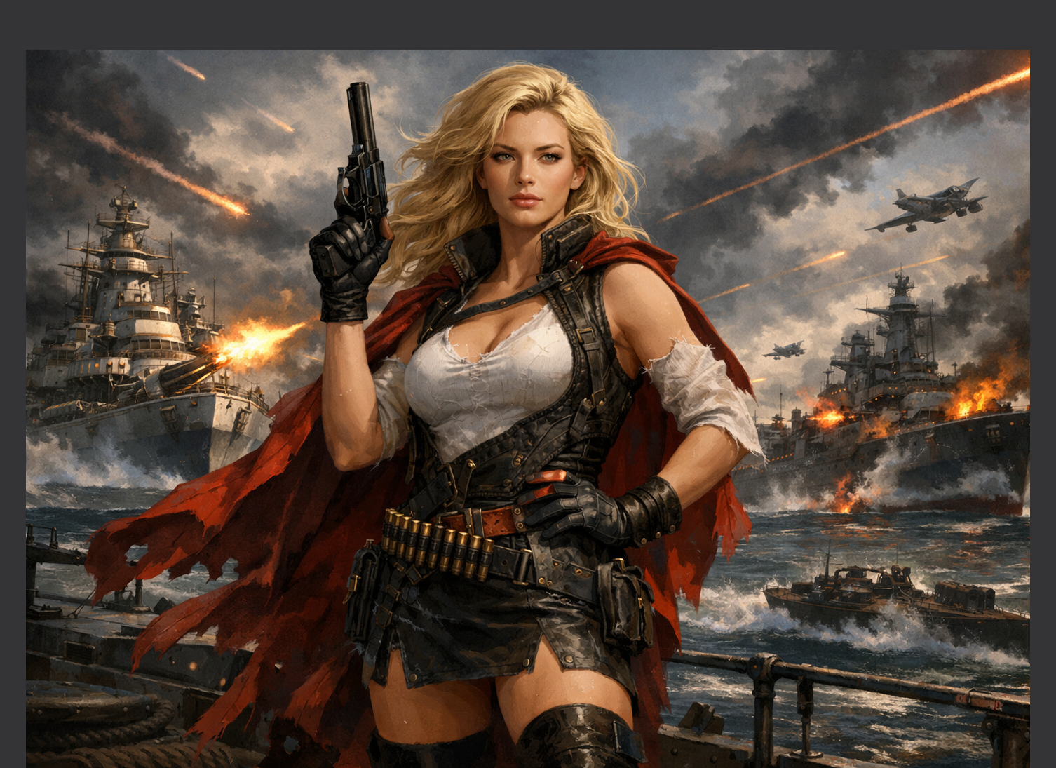 Cover art for Lords of Ironwake, a nautical scenario on AI Dungeon