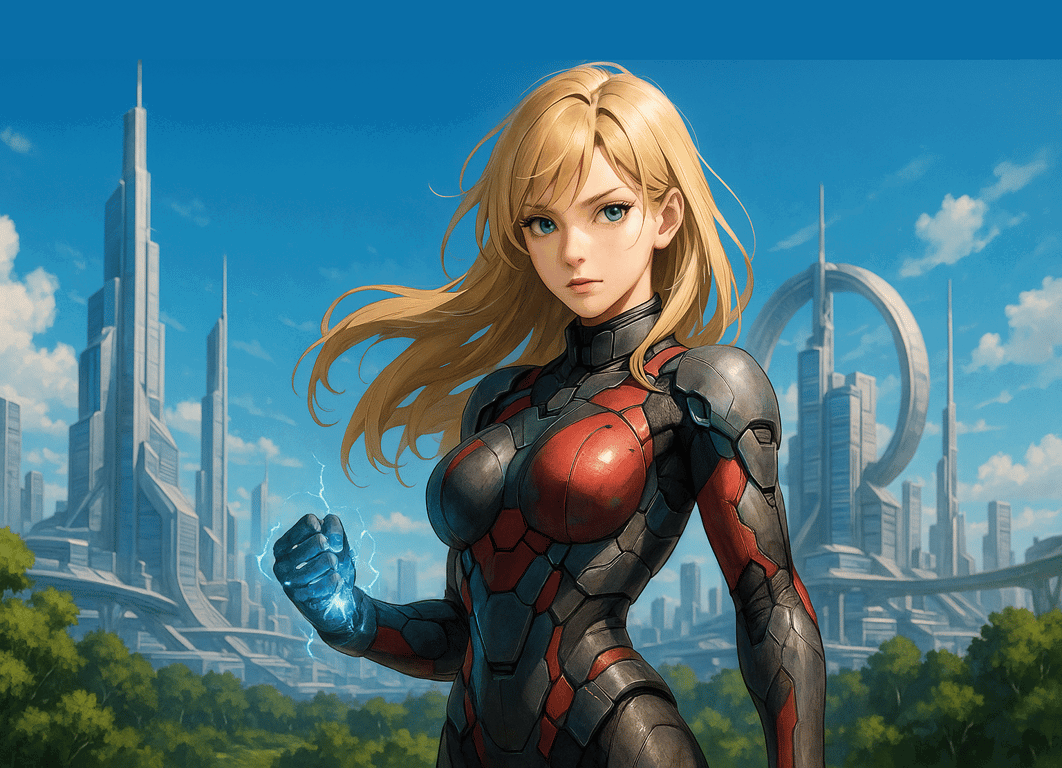 Cover art for LUX: Path to Ascension, an anime scenario on AI Dungeon