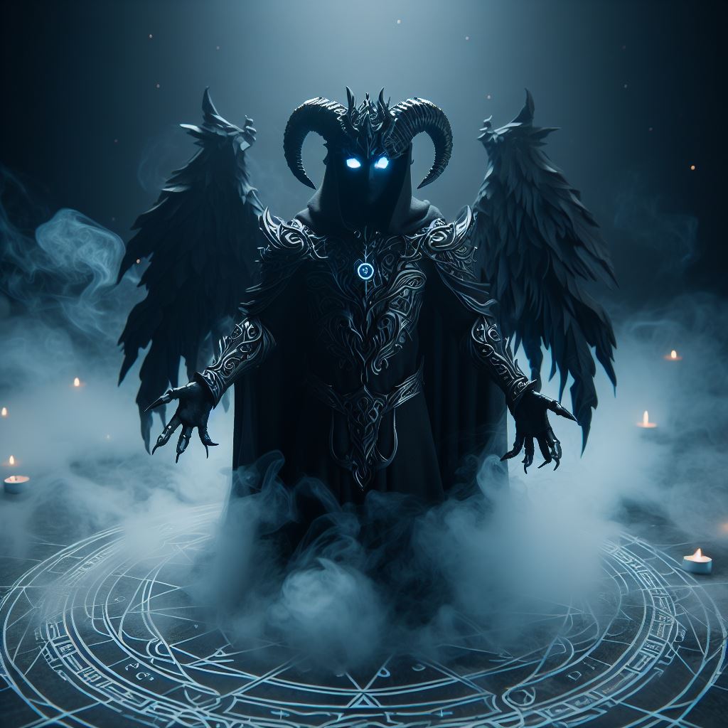Cover art for Play as a Summoned Demon, a demon scenario on AI Dungeon