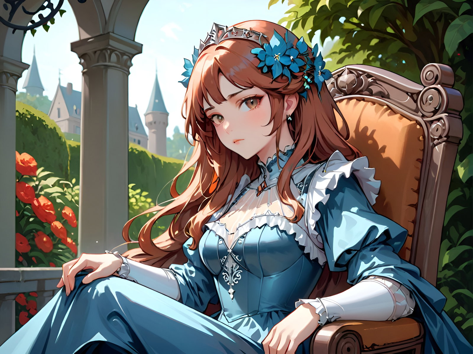 Cover art for Lady Victoria's Rival, a victorian scenario on AI Dungeon