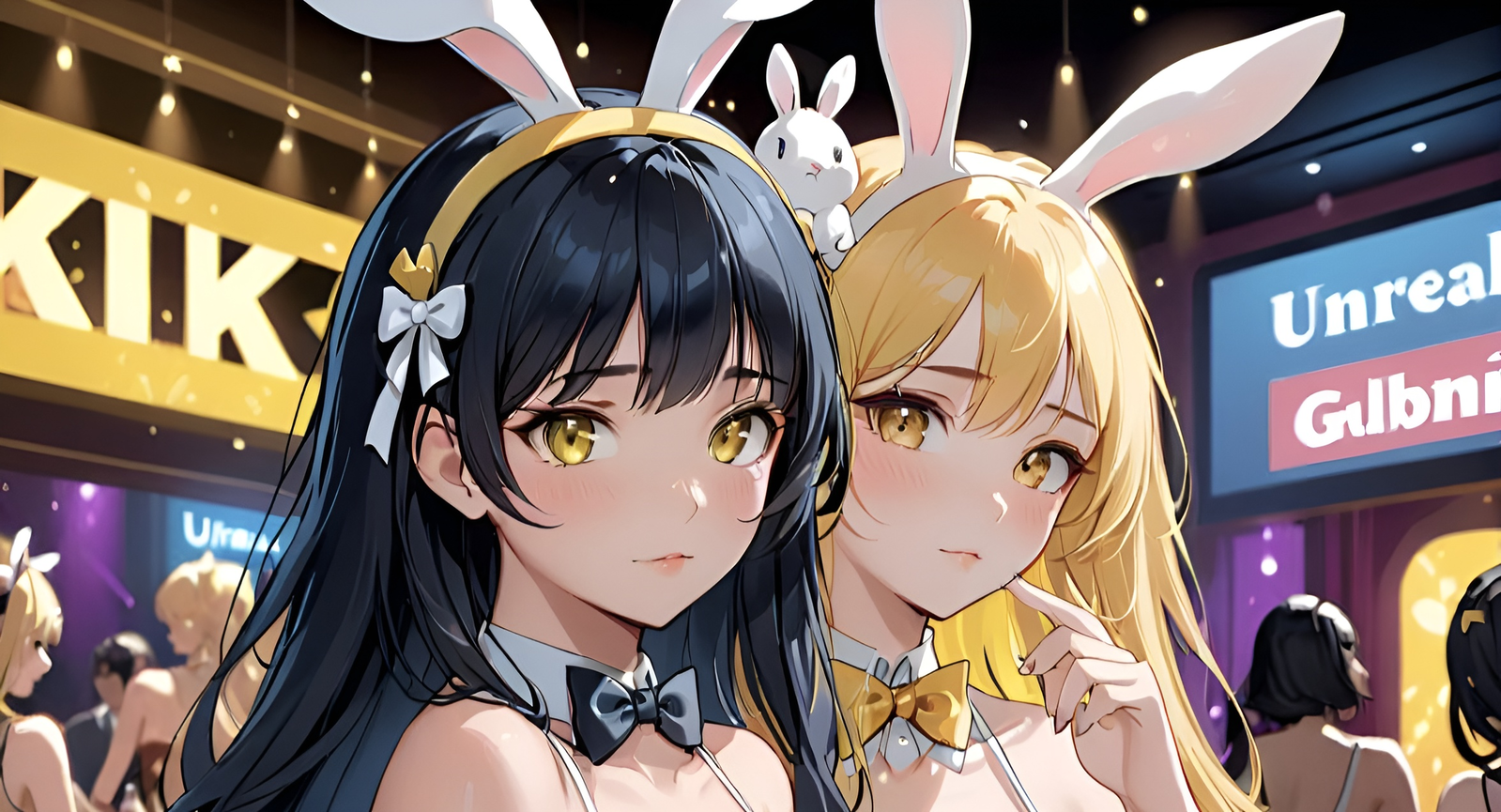 Cover art for Duo playboy bunny, a nsfw scenario on AI Dungeon