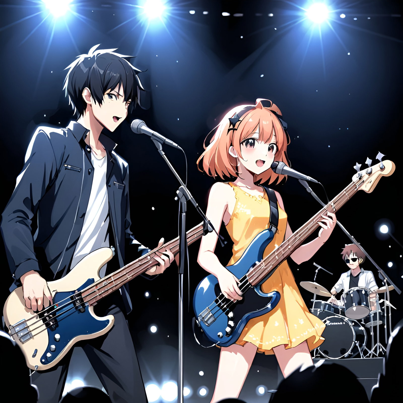 Cover art for Rockstar Couple, a rockstar scenario on AI Dungeon
