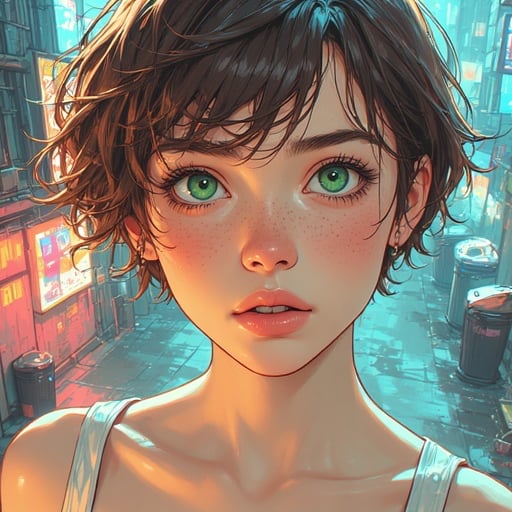 Cover art for Lost in Syntax., an android scenario on AI Dungeon
