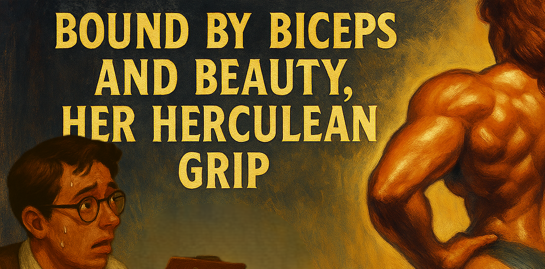Cover art for Bound By Biceps And Beauty: Her Herculean Grip, a monster girl scenario on AI Dungeon
