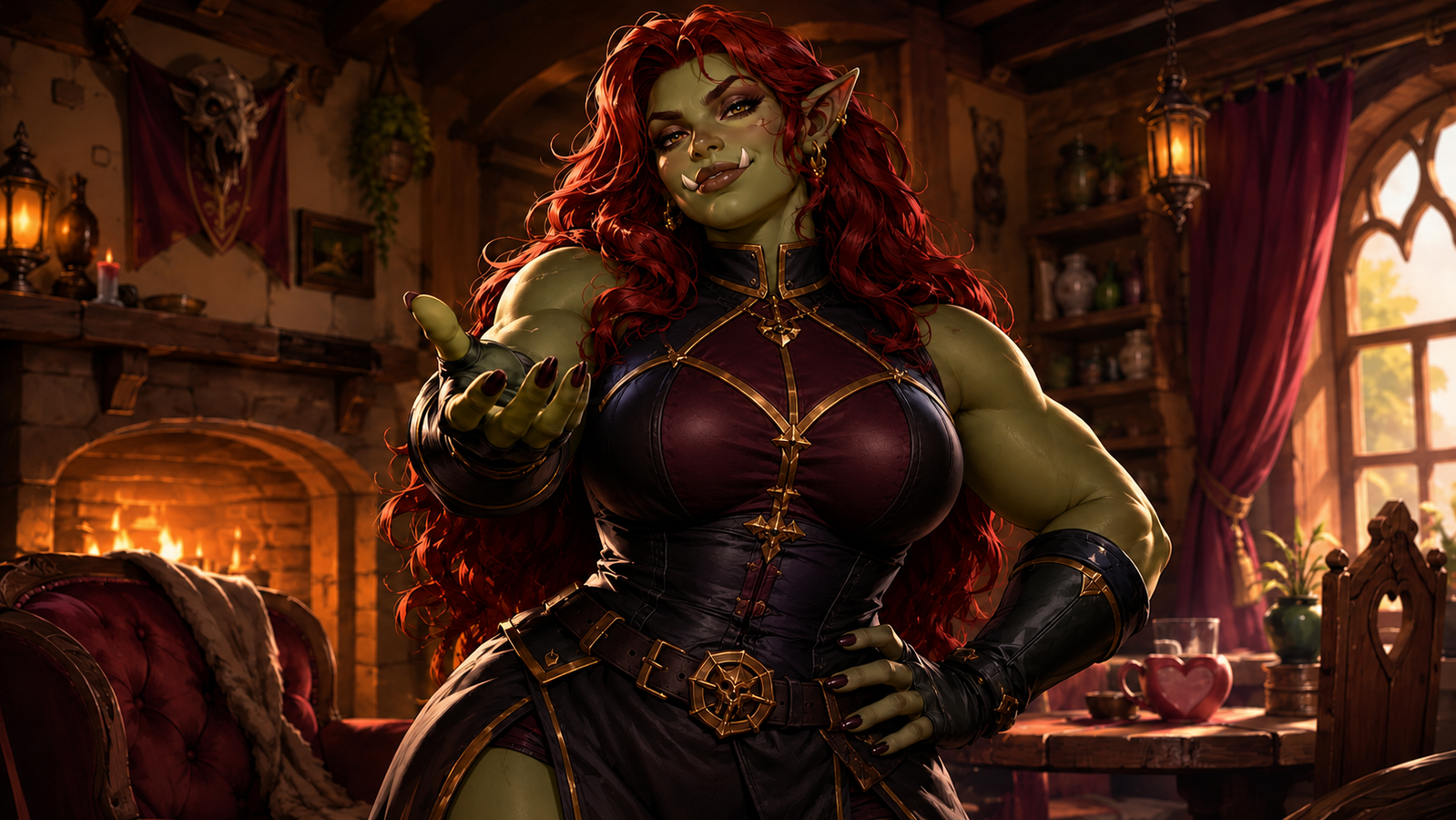 Cover art for STACY'S MOM! WHAT'S GOING ON?! F2P VERSION!, a monster girl scenario on AI Dungeon