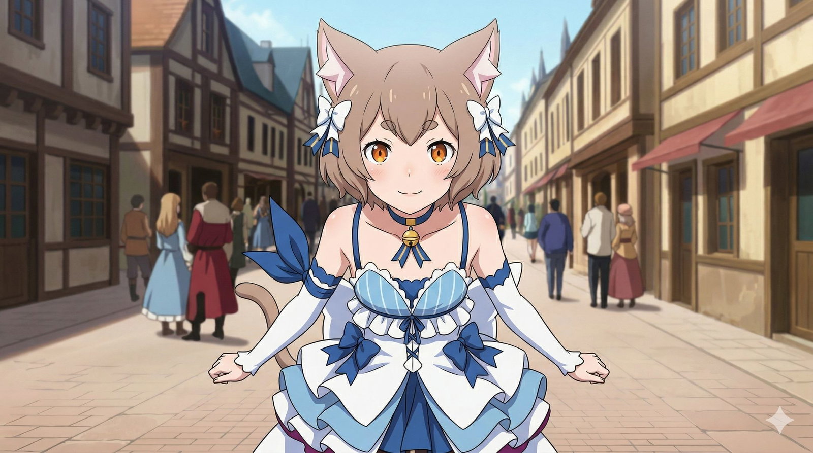 Cover art for 😽🐾FANTASY FRIDAY — MONSTER DATE — Ferris Argyle~nya!🐱💌, a romance scenario on AI Dungeon
