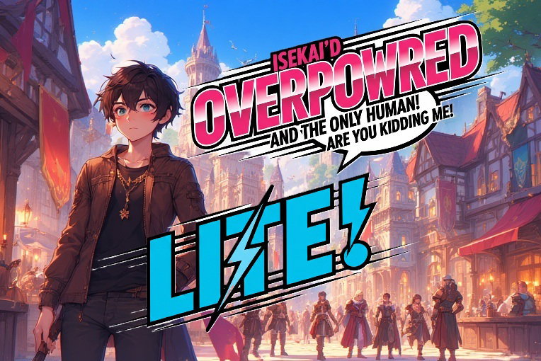 Cover art for 🌌⚡LITE-VER: Isekai'd, OP, And The Only Human! Are You Kidding Me!🤯✨, an anime scenario on AI Dungeon