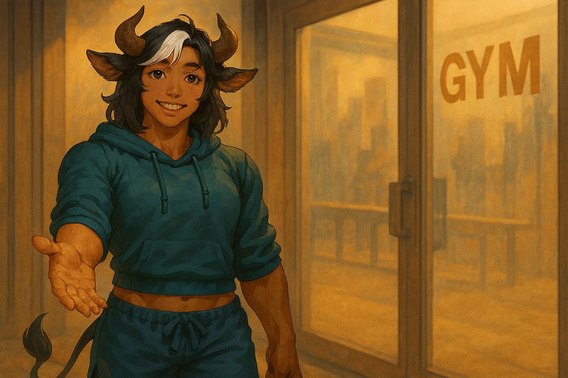 Cover art for Monster Girl Romance?- Mochi🐮, a monster girl scenario on AI Dungeon