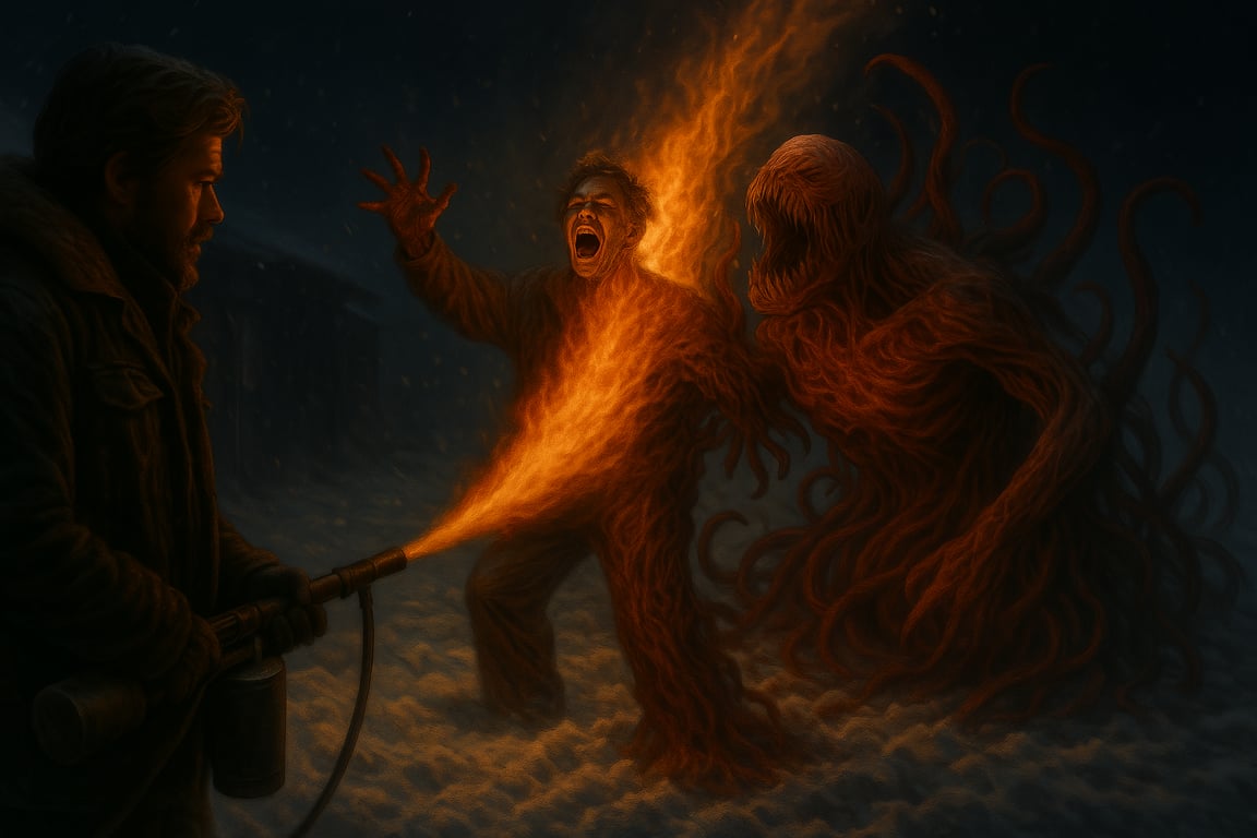 Cover art for The Thing From Another World!, a thing scenario on AI Dungeon