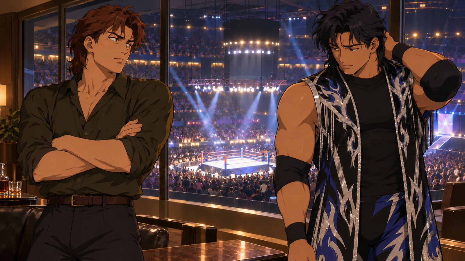 Cover art for “I just got dumped by Zeus, now what?”, an anime scenario on AI Dungeon