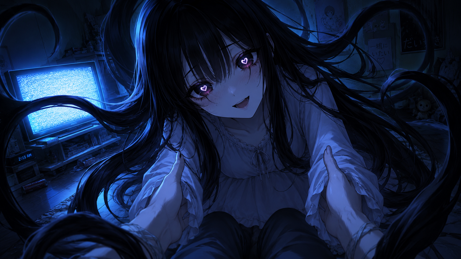 Cover art for 👻MONSTER GIRL DATE? - KAYAKO or YŪREI NO KOI: BASED ON JU-ON🤍, a monster girl scenario on AI Dungeon