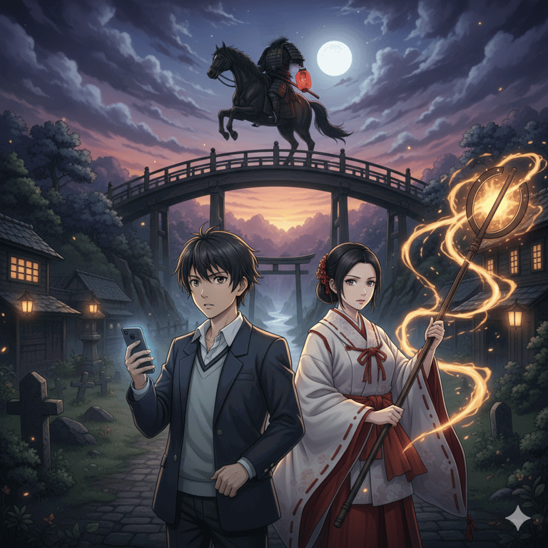 Cover art for 🎃⛩️Isekai'd into the Legend of Sleepy Hollow! 🏇🏻, an isekai scenario on AI Dungeon