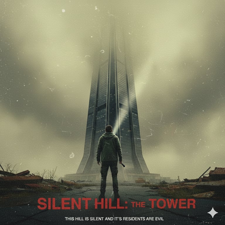 Cover art for Silent Hill: The Tower, a silent hill scenario on AI Dungeon