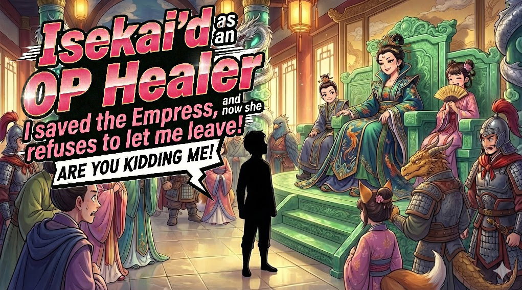 Cover art for 🌌⚡Yueiheim: Isekai'd as an OP Healer! Are you kidding me!💮💫, an isekai scenario on AI Dungeon