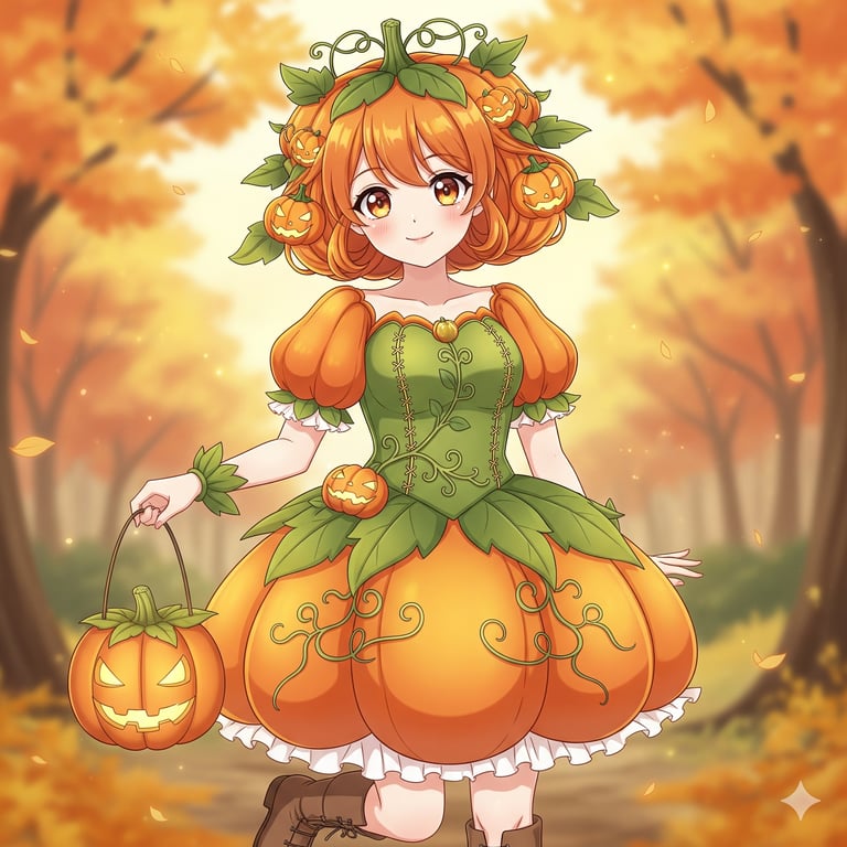 Cover art for Monster Girl Date? - Dahlia🎃 or The Great Pumpkin!, a monster girl scenario on AI Dungeon