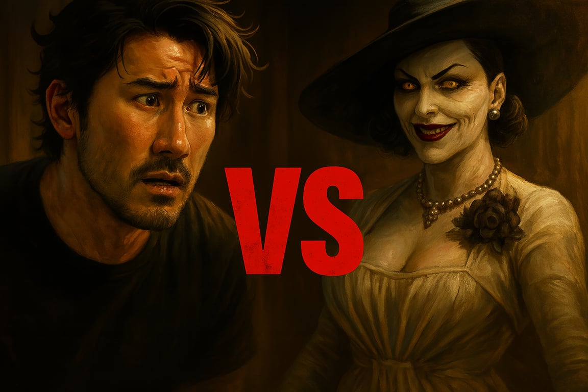Cover art for 🎮Markiplier vs Lady Dimitrescu🦇, a markiplier scenario on AI Dungeon