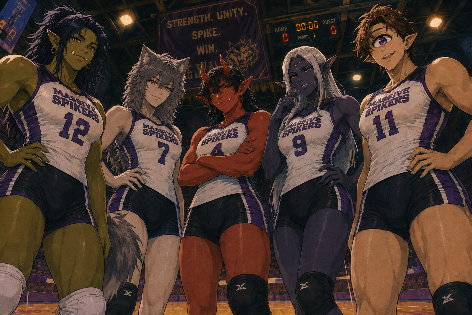 Cover art for DO YOU LIKE BIG BOYS?, an anime scenario on AI Dungeon