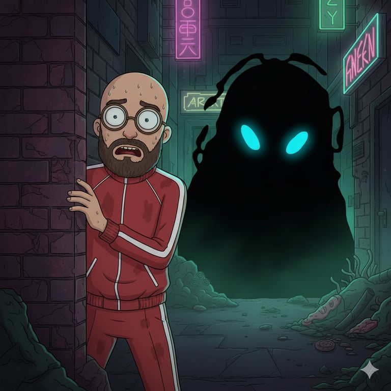 Cover art for Isekai'd into the Cronenberg-Verse... Eww!, an isekai scenario on AI Dungeon