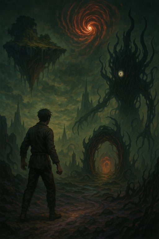 Cover art for Surviving Orrivath, a strange powers scenario on AI Dungeon