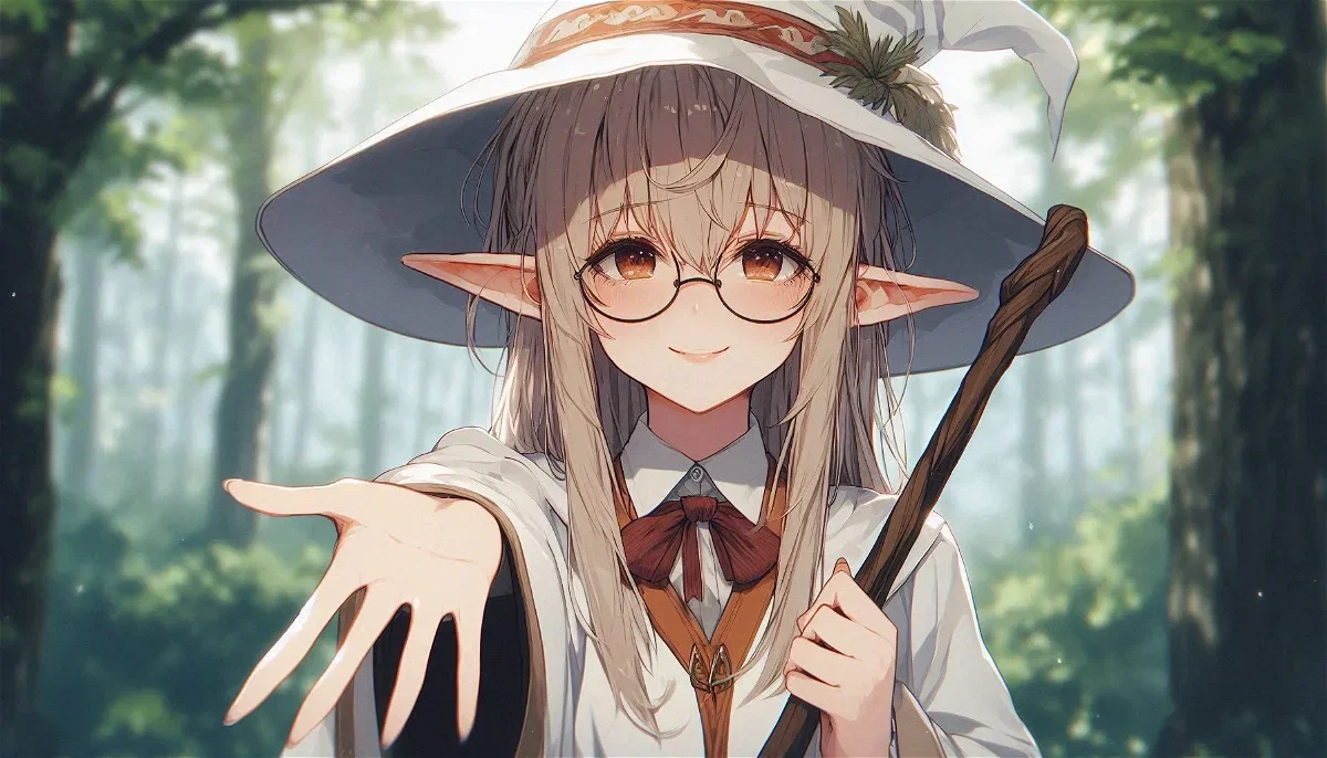 Cover art for Lia Elgard, an elf scenario on AI Dungeon
