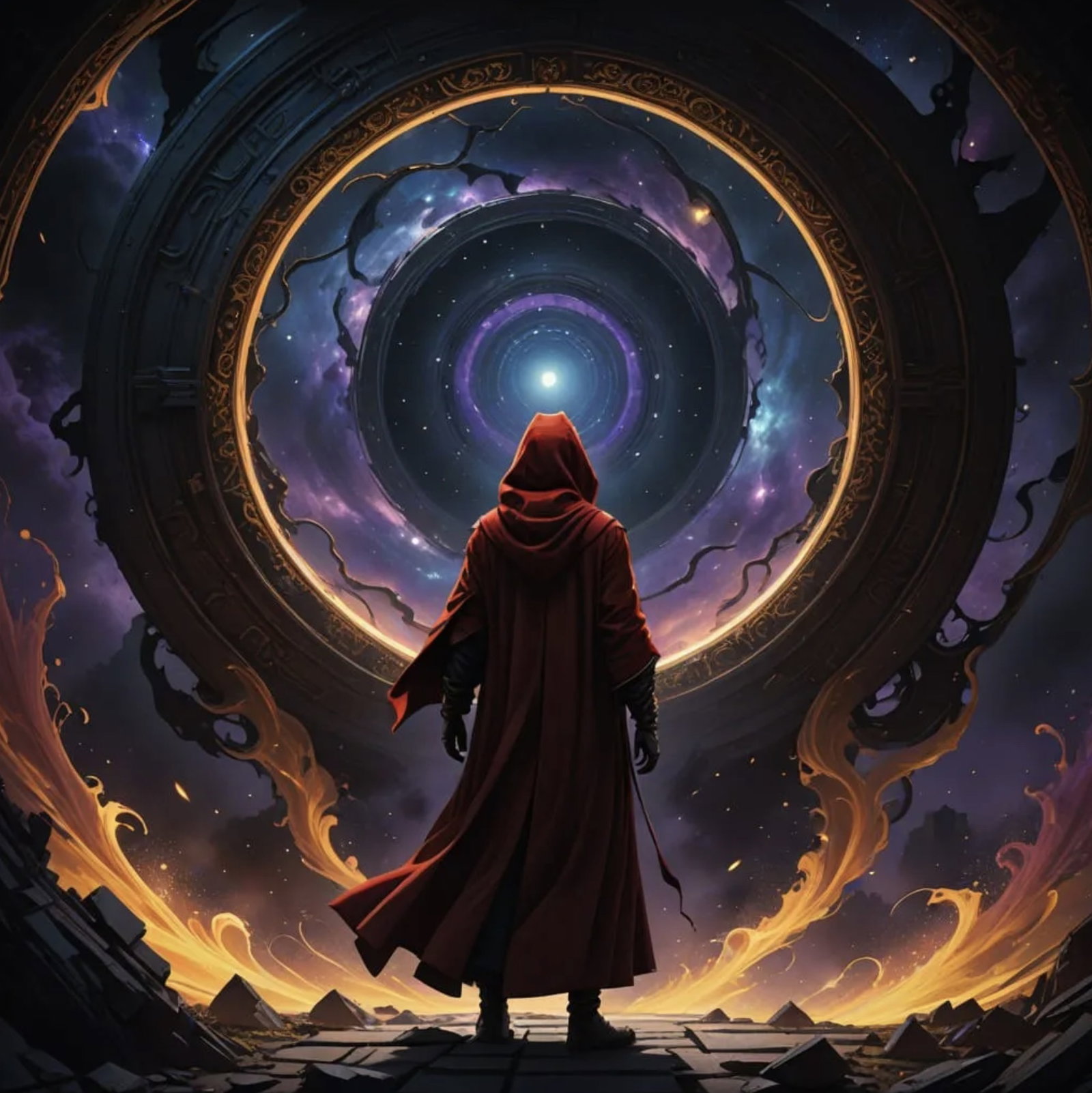 Cover art for If The World Was Ending, a fantasy scenario on AI Dungeon