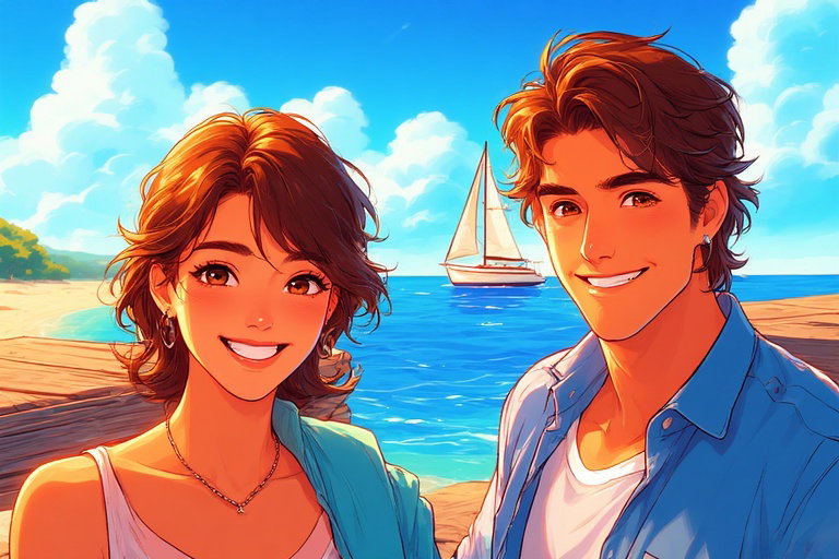 Cover art for Island-hopping Adventure!, a slice of life scenario on AI Dungeon