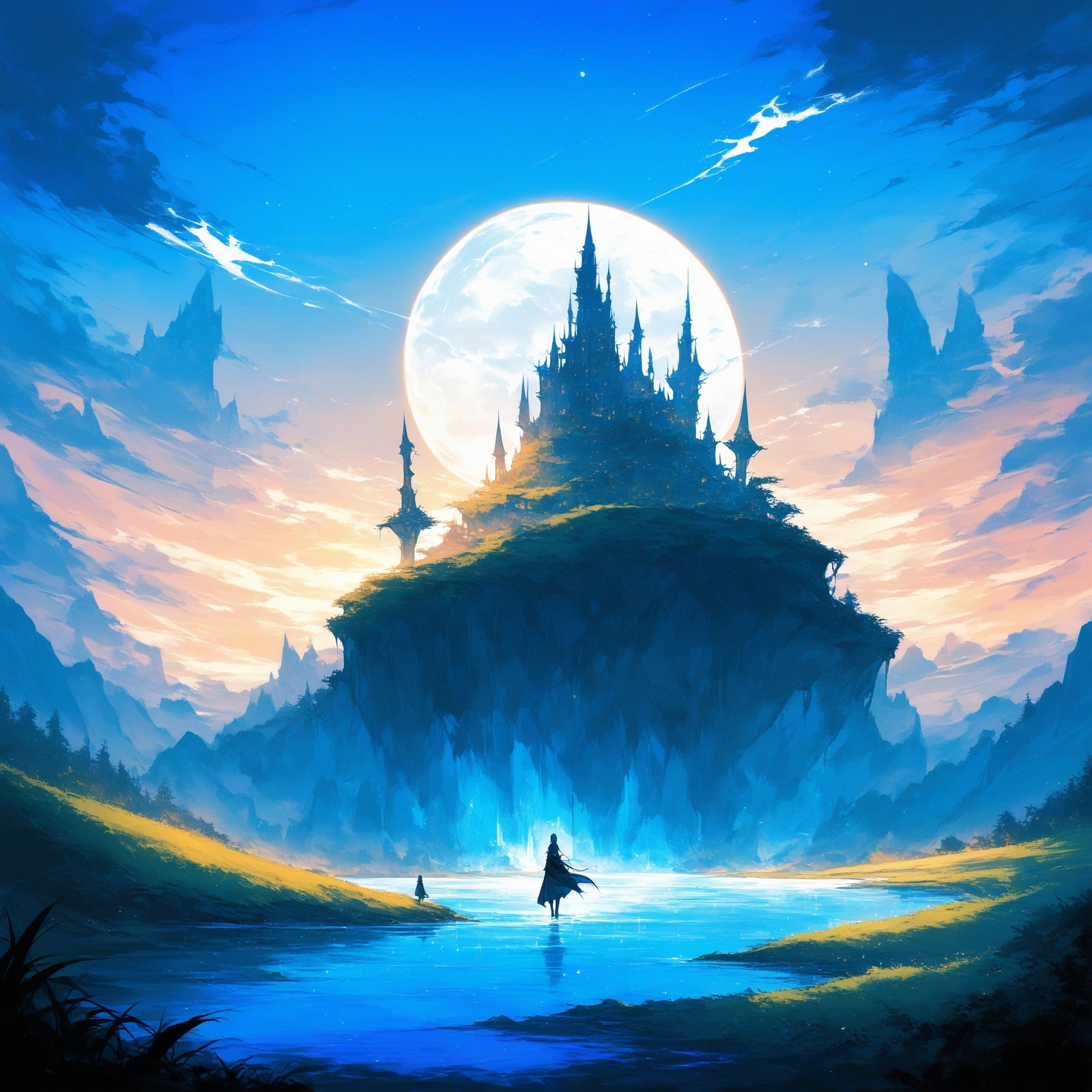 Cover art for Other world merchant , a magic adventure on AI Dungeon