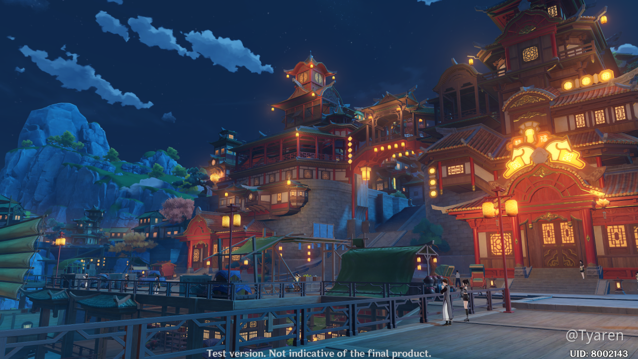 Cover art for Teyvat: Liyue, a teyvat scenario on AI Dungeon