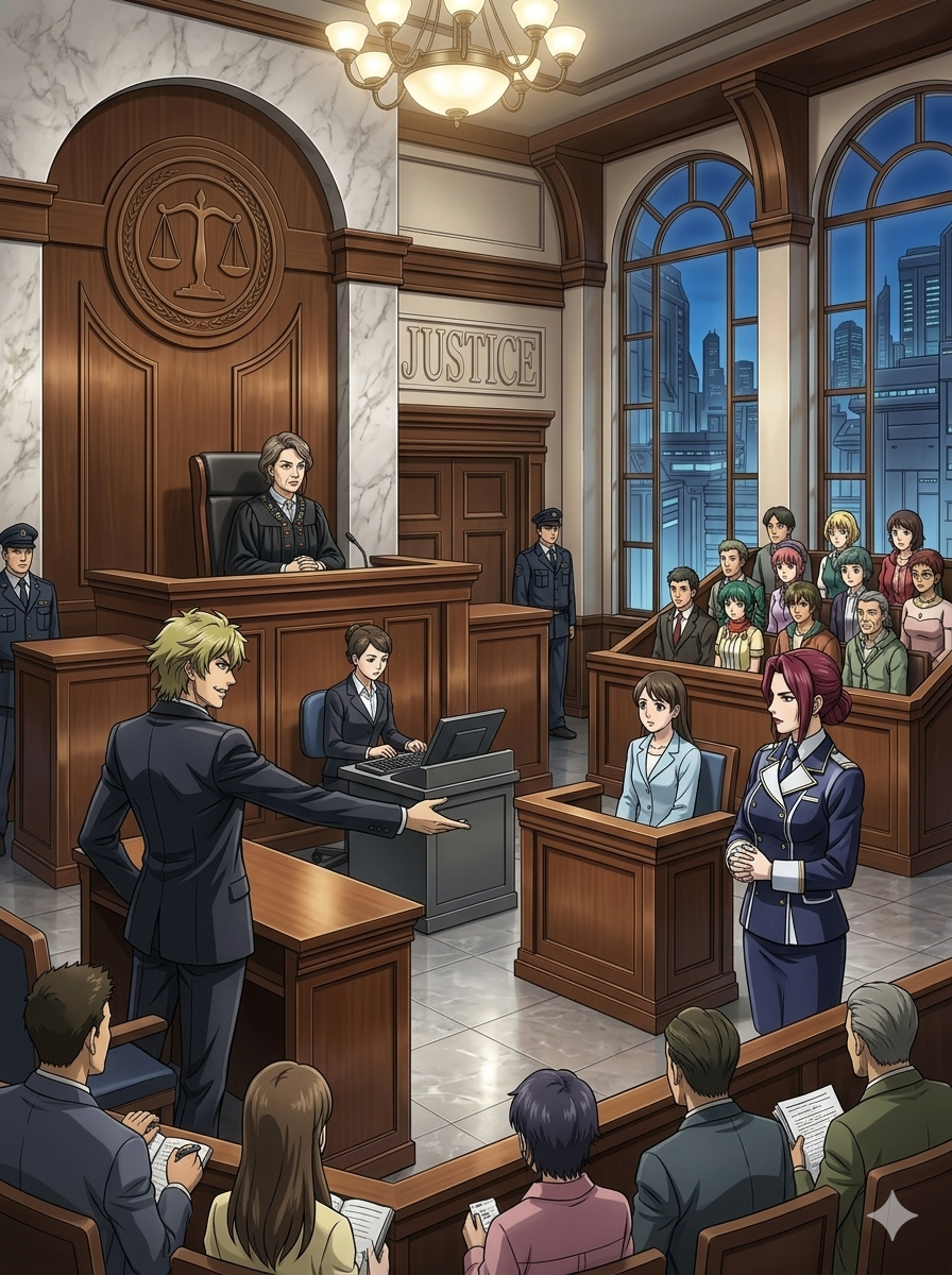Cover art for Attorney defensive lawyer , an arguing scenario on AI Dungeon
