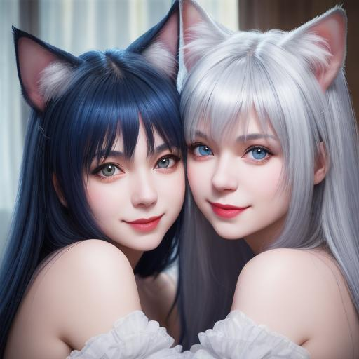 Cover art for Catgirl Cabaret Manager, a catgirl scenario on AI Dungeon