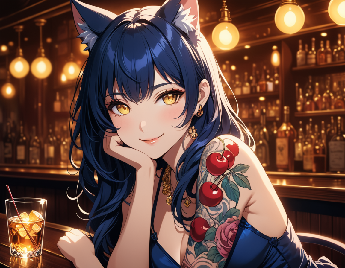 Cover art for Sapphire the Cabaret Dancer, a medieval scenario on AI Dungeon