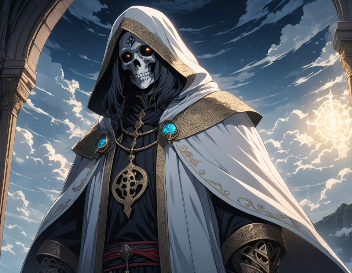 Cover art for You... a Holy Necromancer!?, a medieval scenario on AI Dungeon