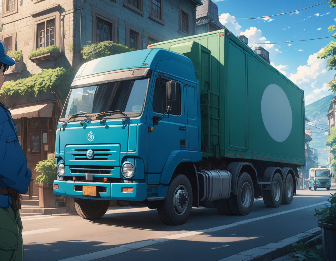 Cover art for Isekai Truck Driver, a magic scenario on AI Dungeon