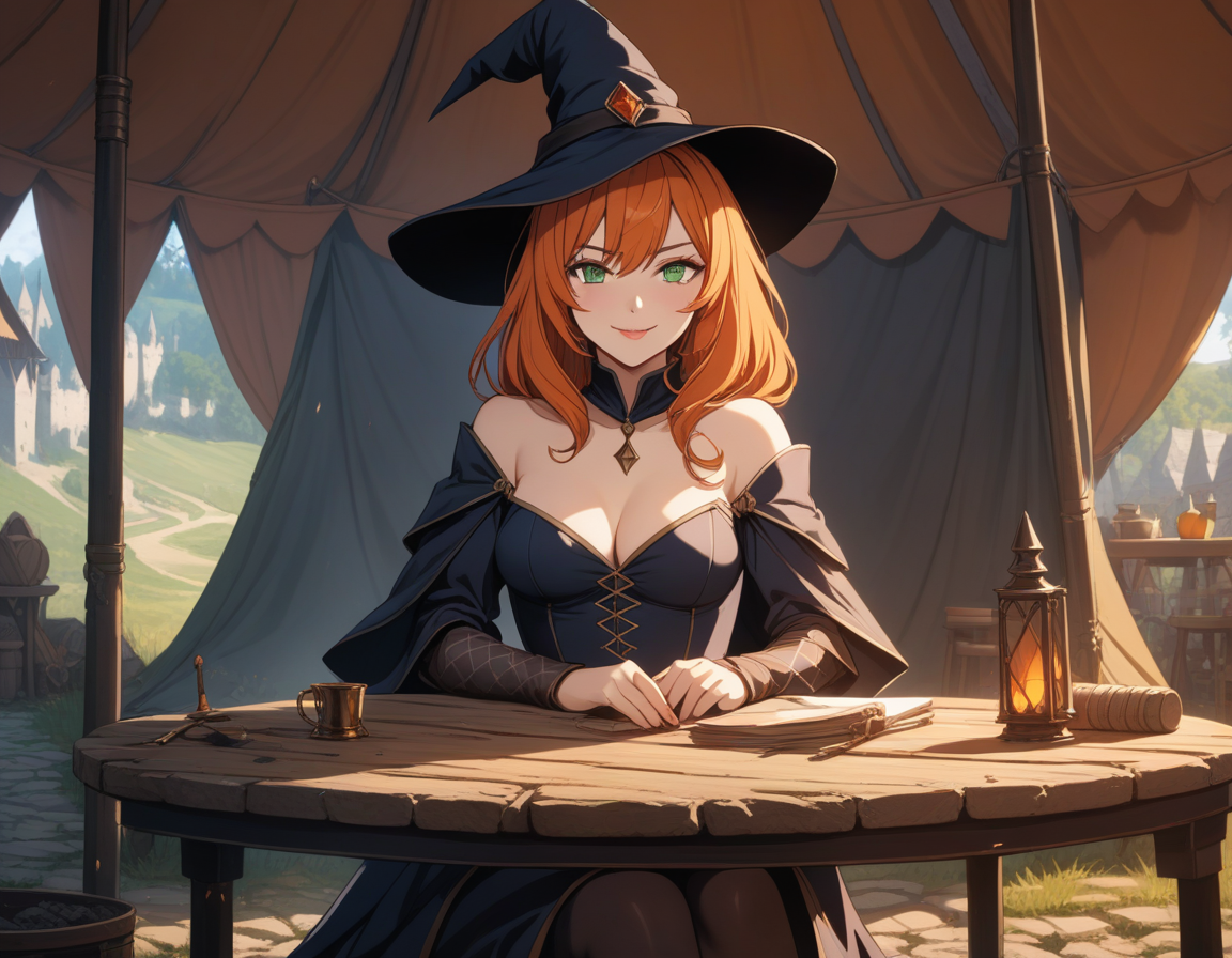 Cover art for Beatrix's Tent, an anewquestrpg scenario on AI Dungeon