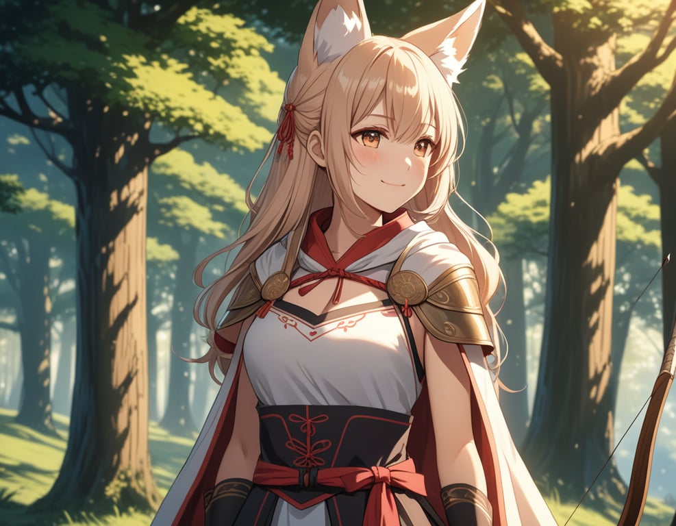 Cover art for Rin, The Archer, a fantasy scenario on AI Dungeon