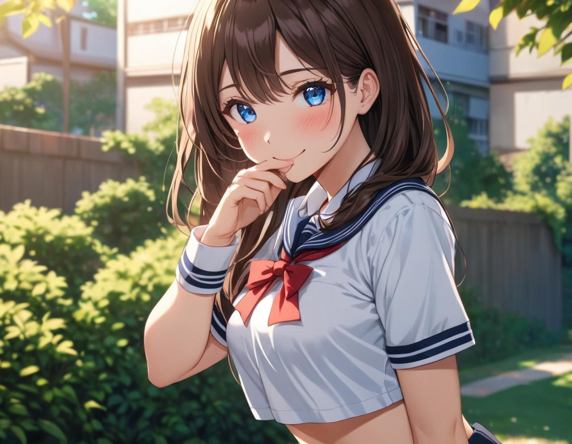 Cover art for Meet me after class, a romance scenario on AI Dungeon