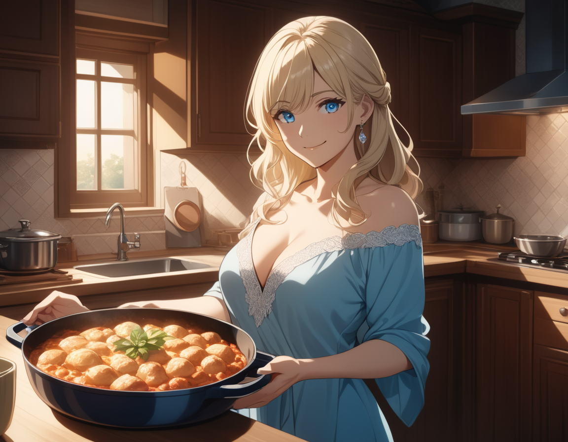 Cover art for Rent a Mom, a comedy scenario on AI Dungeon