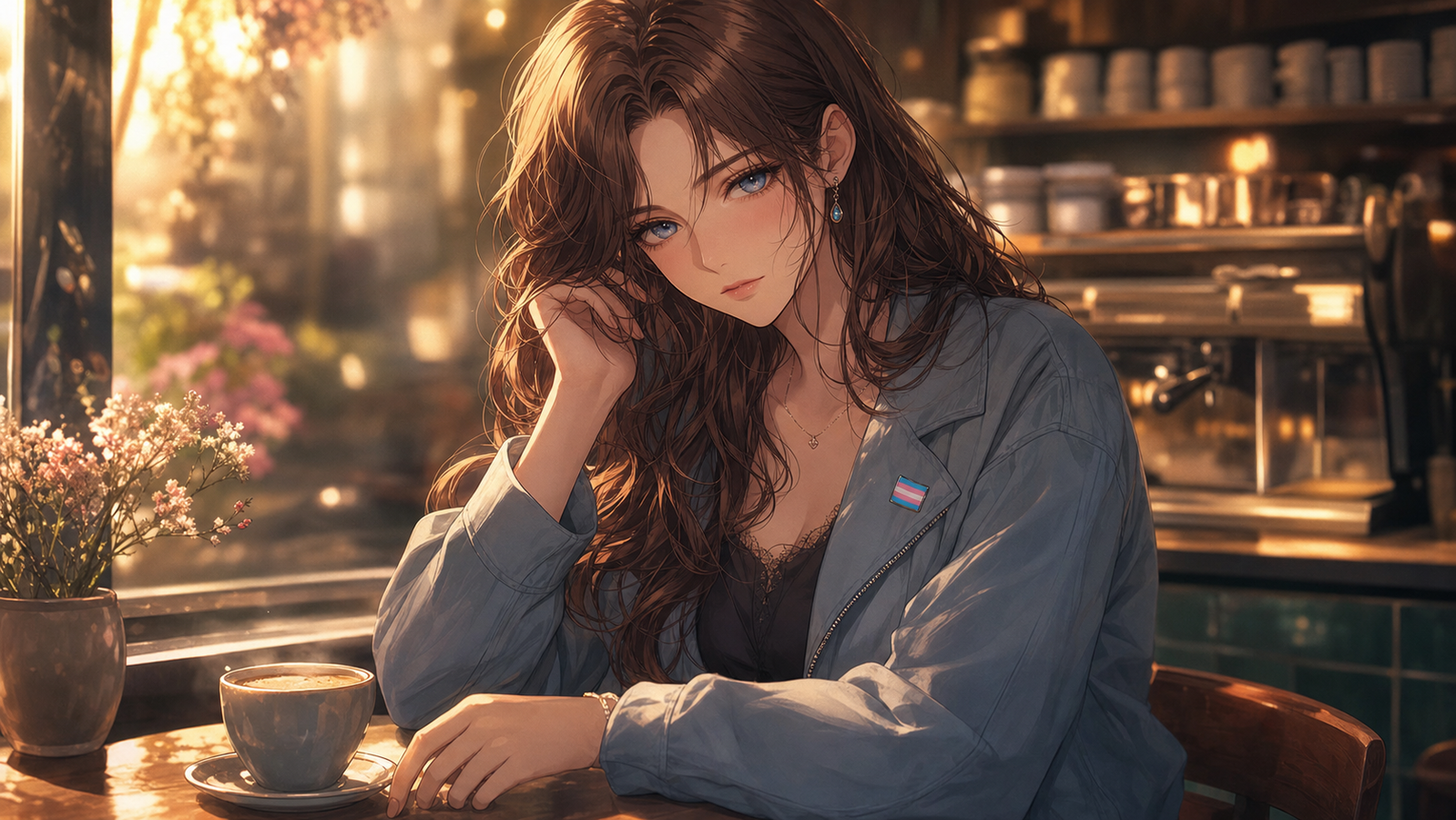 Cover art for The Woman She Became 🏳️⚧️, a modern scenario on AI Dungeon