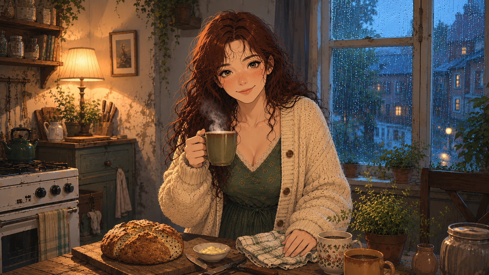Cover art for Your Roommate Feels Like Home, a home scenario on AI Dungeon