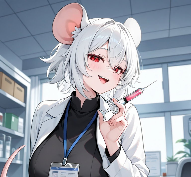 Cover art for Creature Feature: Checkup with Riley, a romance scenario on AI Dungeon