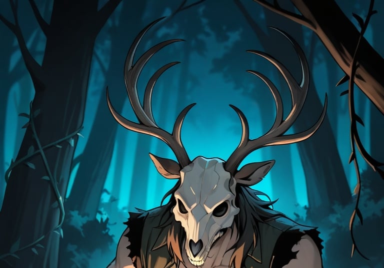 Cover art for Creature Feature: Stalked by Leshy, a supernatural scenario on AI Dungeon