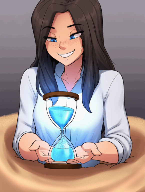 Cover art for The Time Traveler, a modern scenario on AI Dungeon